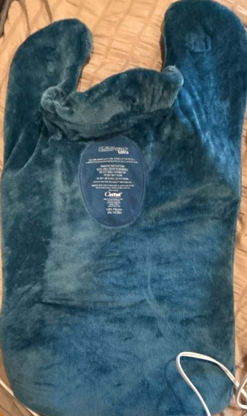 Ontel Relief Wrap Ultra Electric Heat Therapy Shoulder and Back Wrap